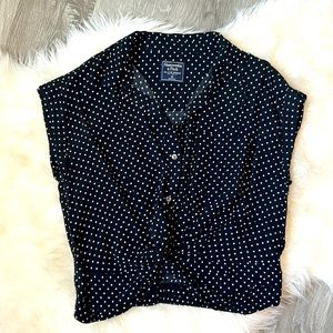 Abercrombie and Fitch Polka Dot Top